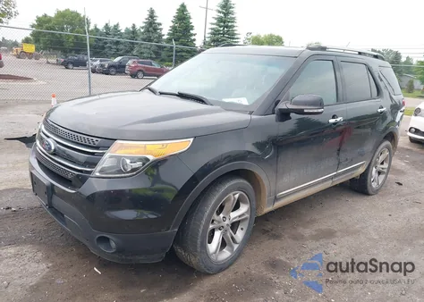 2014 Ford Explorer Limited из США, поврежденный, VIN 1FM5K8F82EGB96660